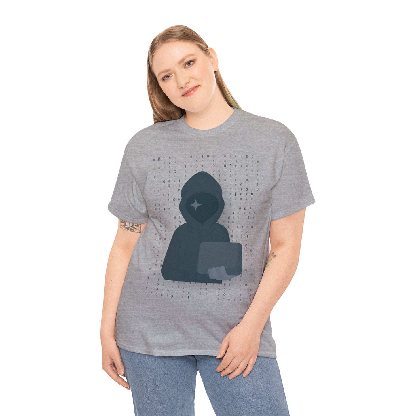 Hacker Tee! Unisex, Binary Numbers, Cyber Security Tee Atlas Wanderlust