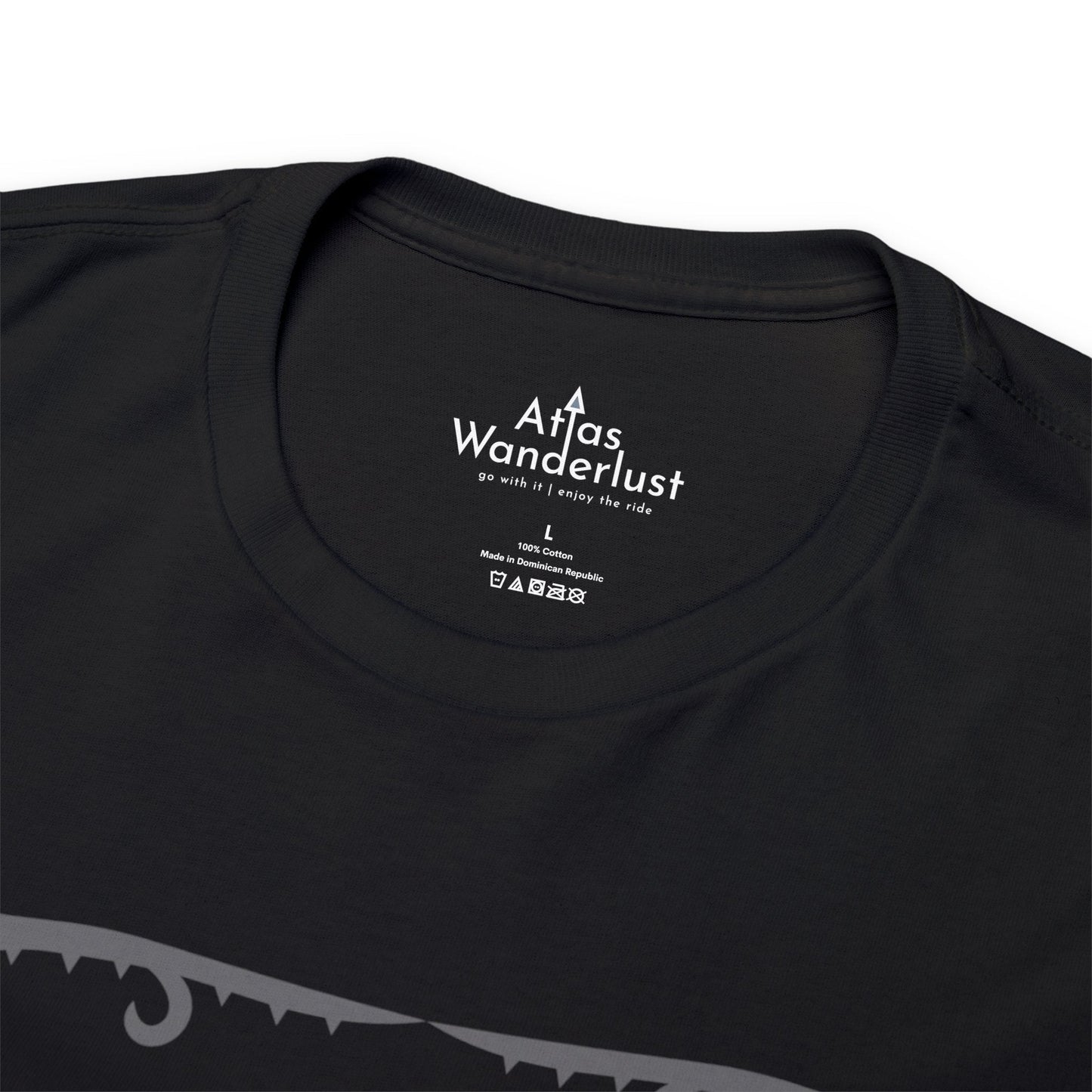 Black Omens T-Shirt, Modern Music Tee Atlas Wanderlust