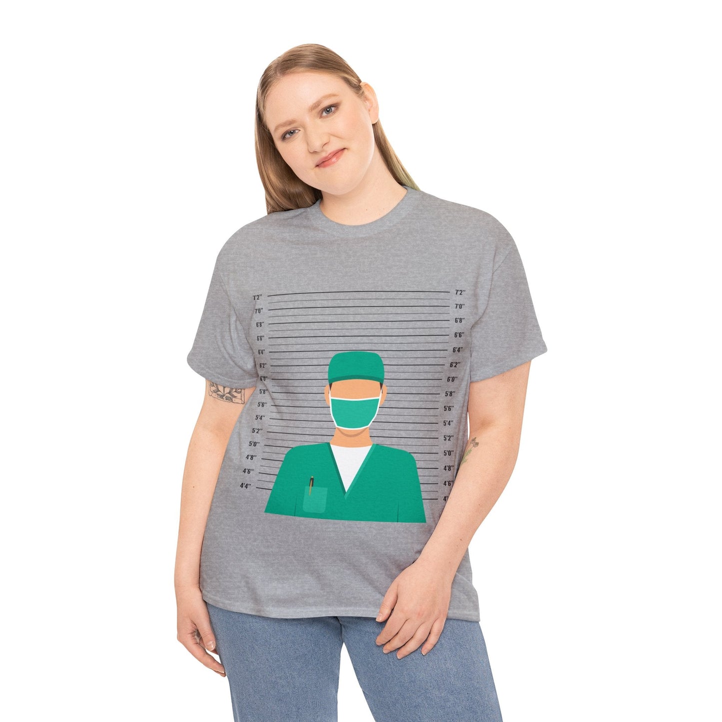 Dr. Mugshot T-Shirt, Funny Physician Tee Atlas Wanderlust