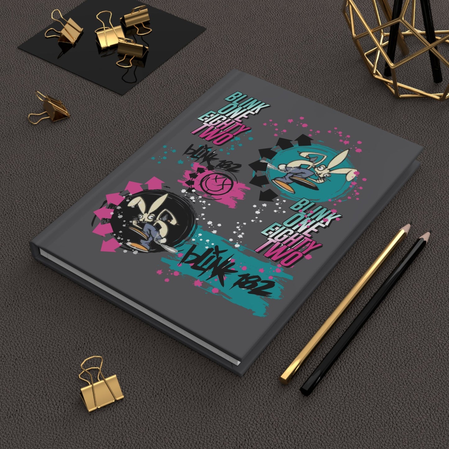 Blink 182 Notebook, All the Small Things Atlas Wanderlust