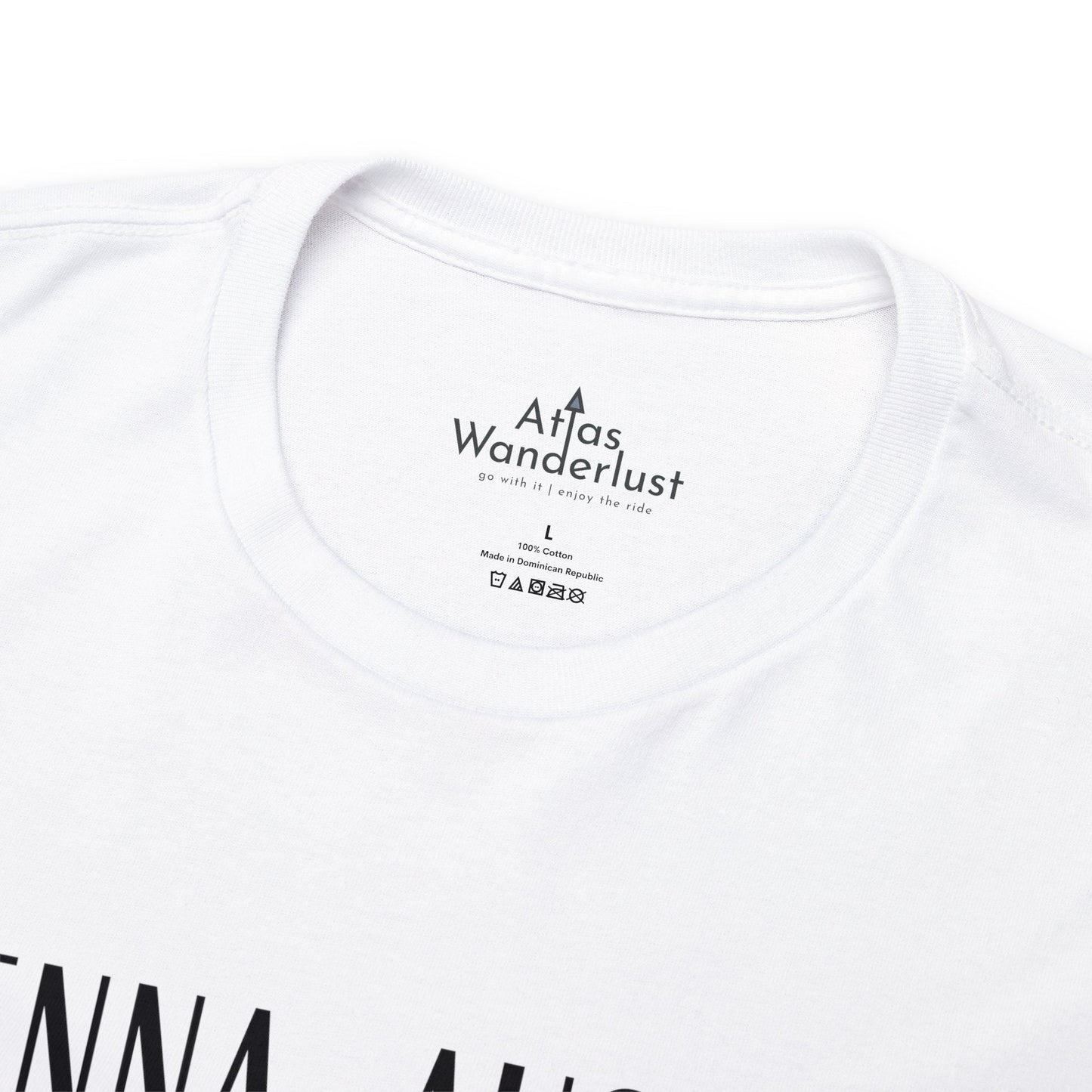 Vienna, Austria Coordinates T-Shirt, Modern Travel Tee Atlas Wanderlust