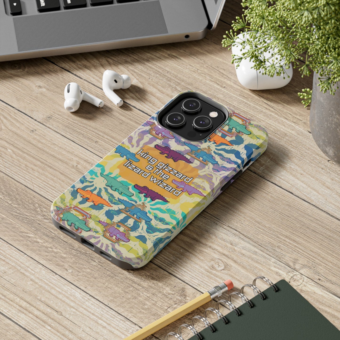 King Gizzard & the Lizard Wizard iPhone Case Atlas Wanderlust