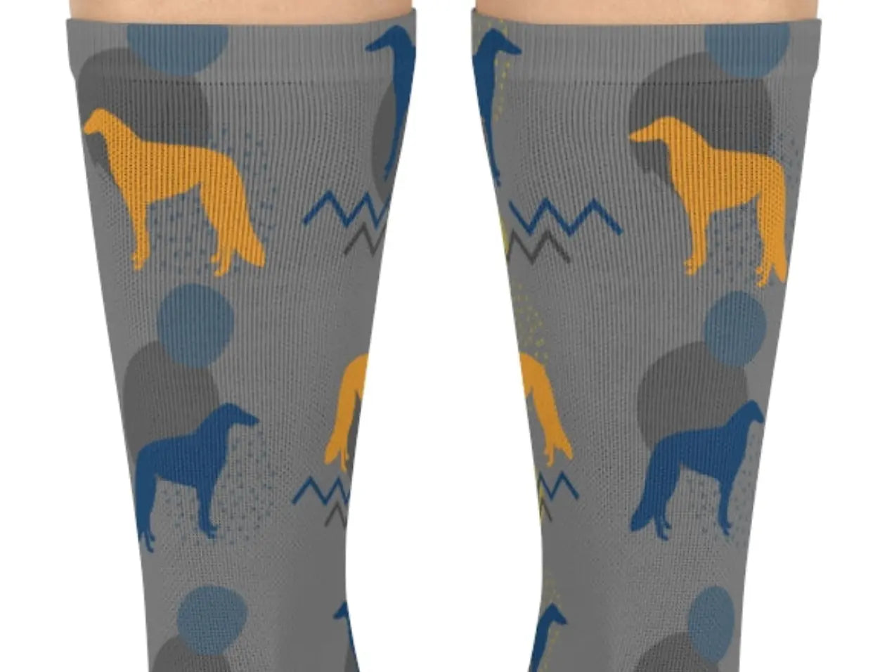 Classic Borzoi Socks | Hound Dog Socks | The Dapper Dogg