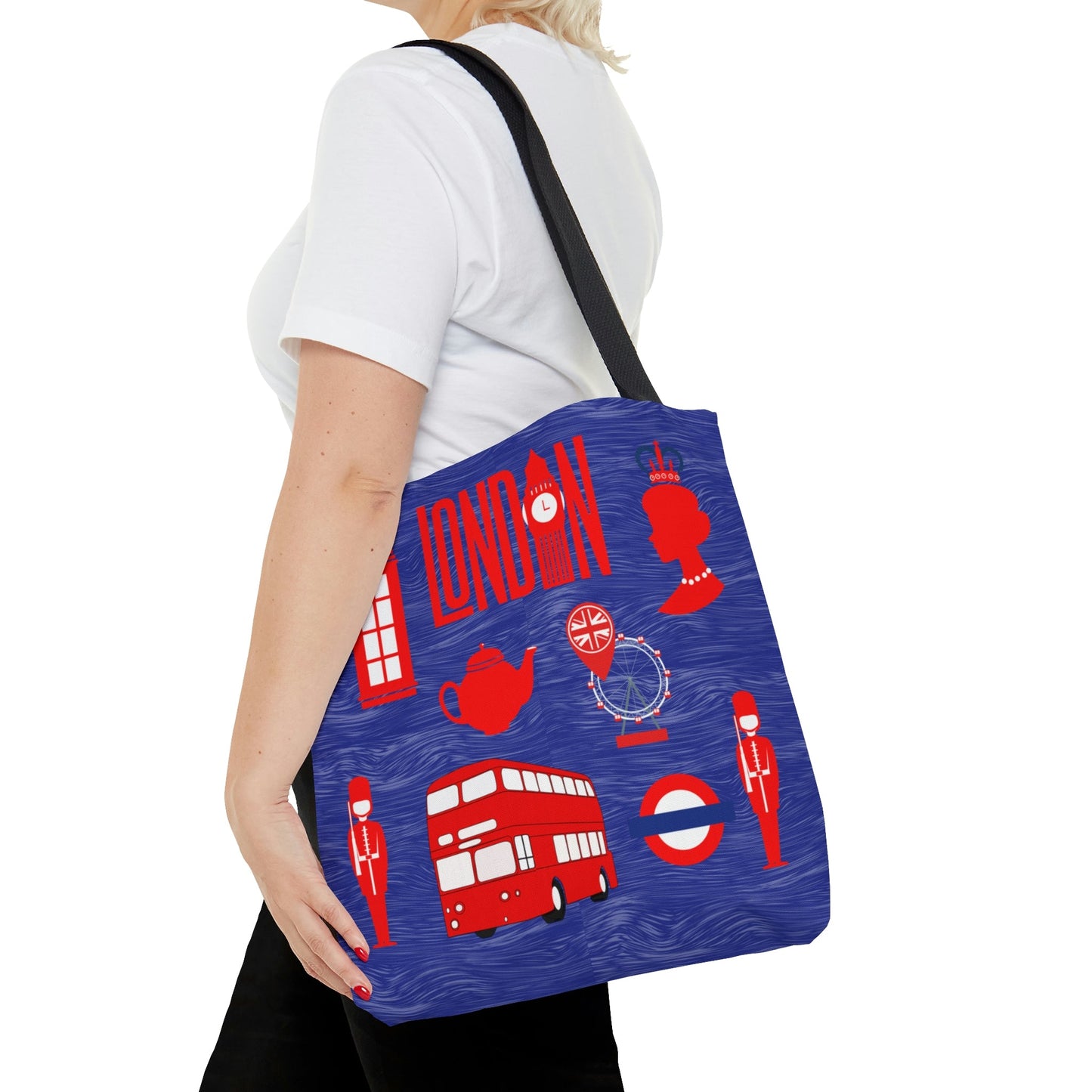 London Tote, Double Decker Atlas Wanderlust