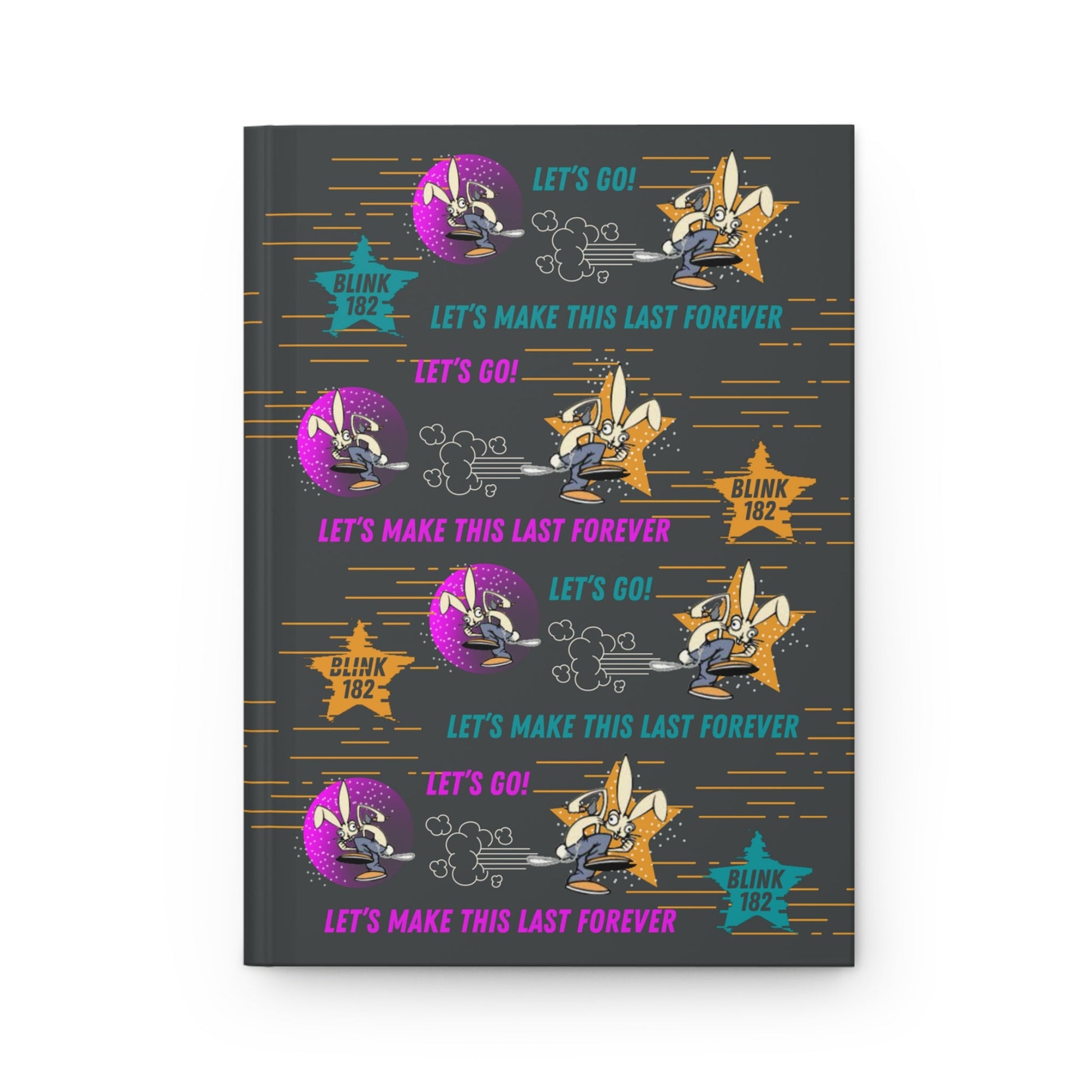 Blink 182 Notebook, First Date Atlas Wanderlust