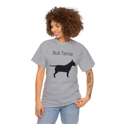 Bull Terrier T-Shirt, Bully Silhouette Tee Atlas Wanderlust