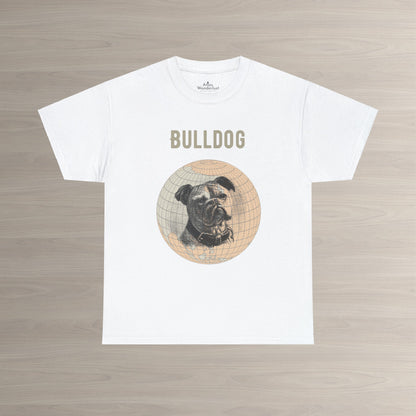 French BulldogT-Shirt, Old-World Map Tee Atlas Wanderlust