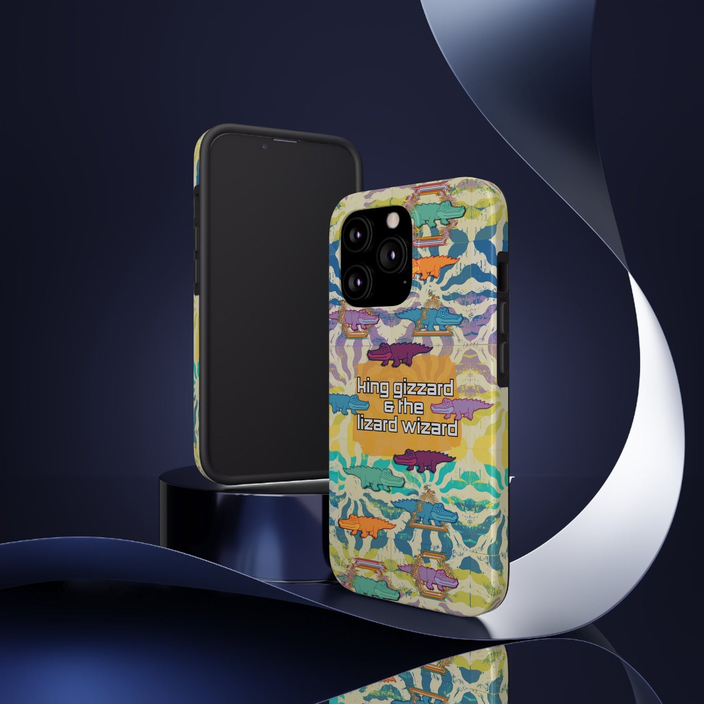King Gizzard & the Lizard Wizard iPhone Case Atlas Wanderlust