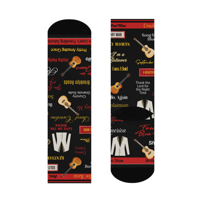 Neil Diamond Beautiful Noise unisex socks with music-inspired original design