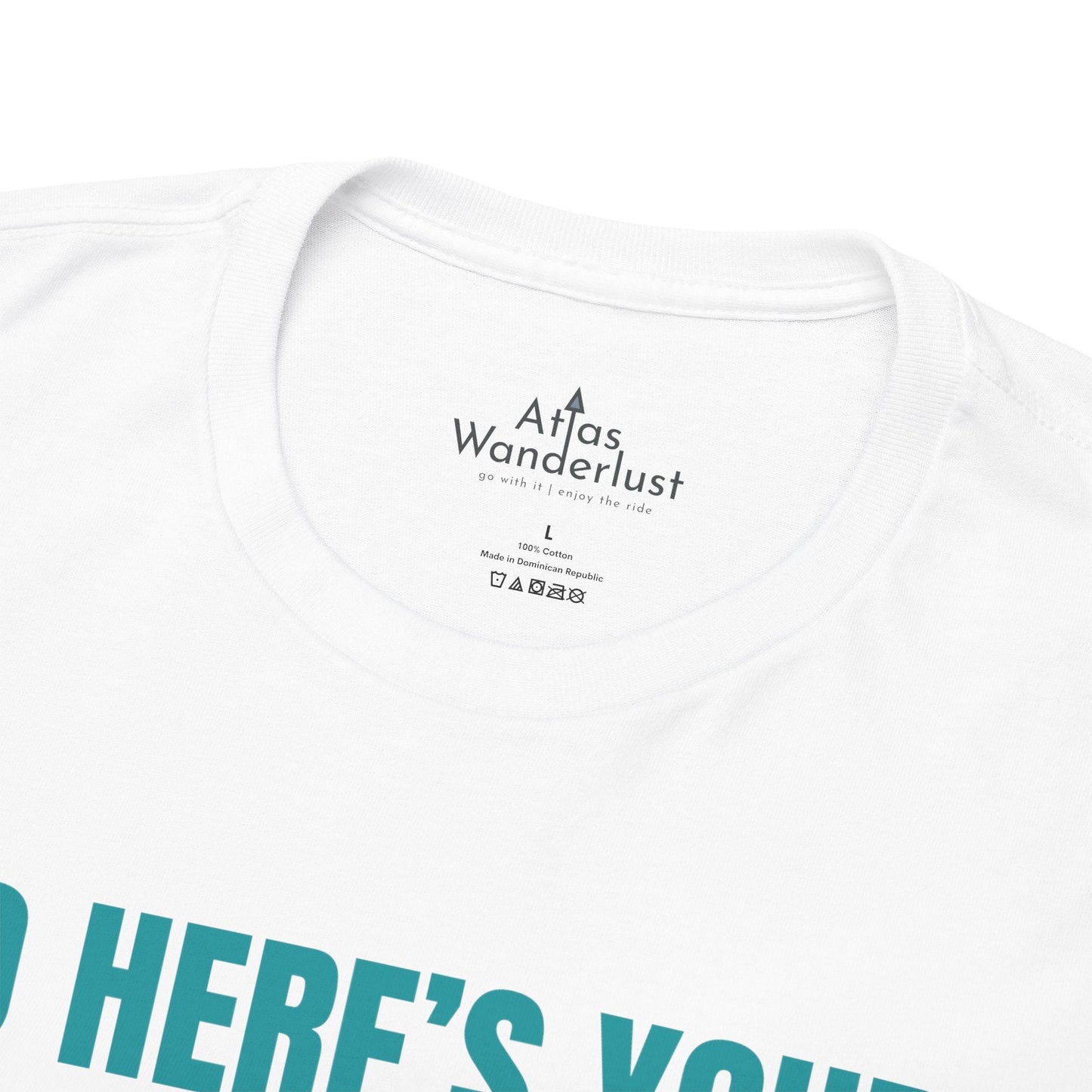 Blink 182 T-Shirt So Here’s Your Holiday T-Shirt, Song Tee Atlas Wanderlust