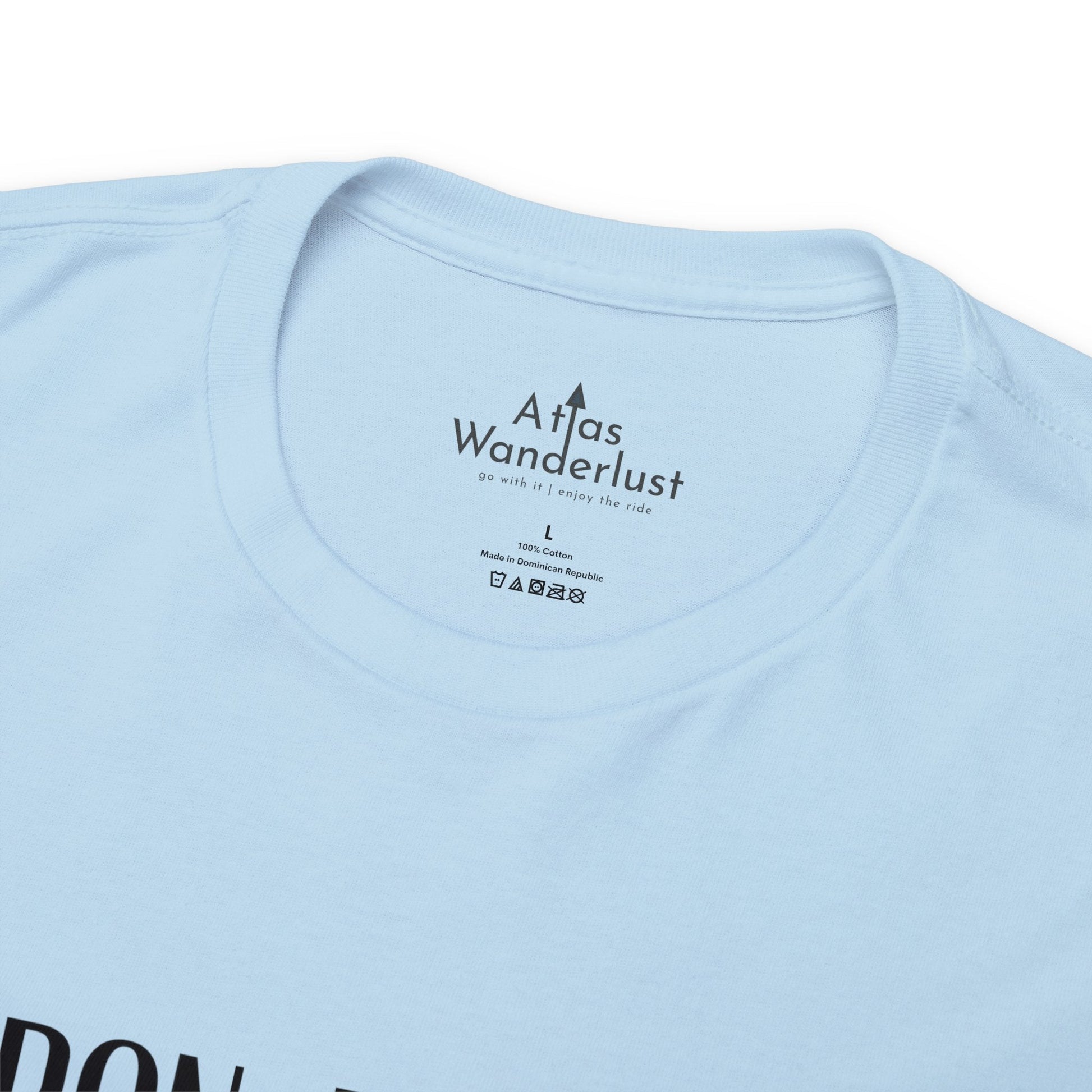 Lisbon, Portugal Coordinates T-Shirt, Modern Travel Tee Atlas Wanderlust