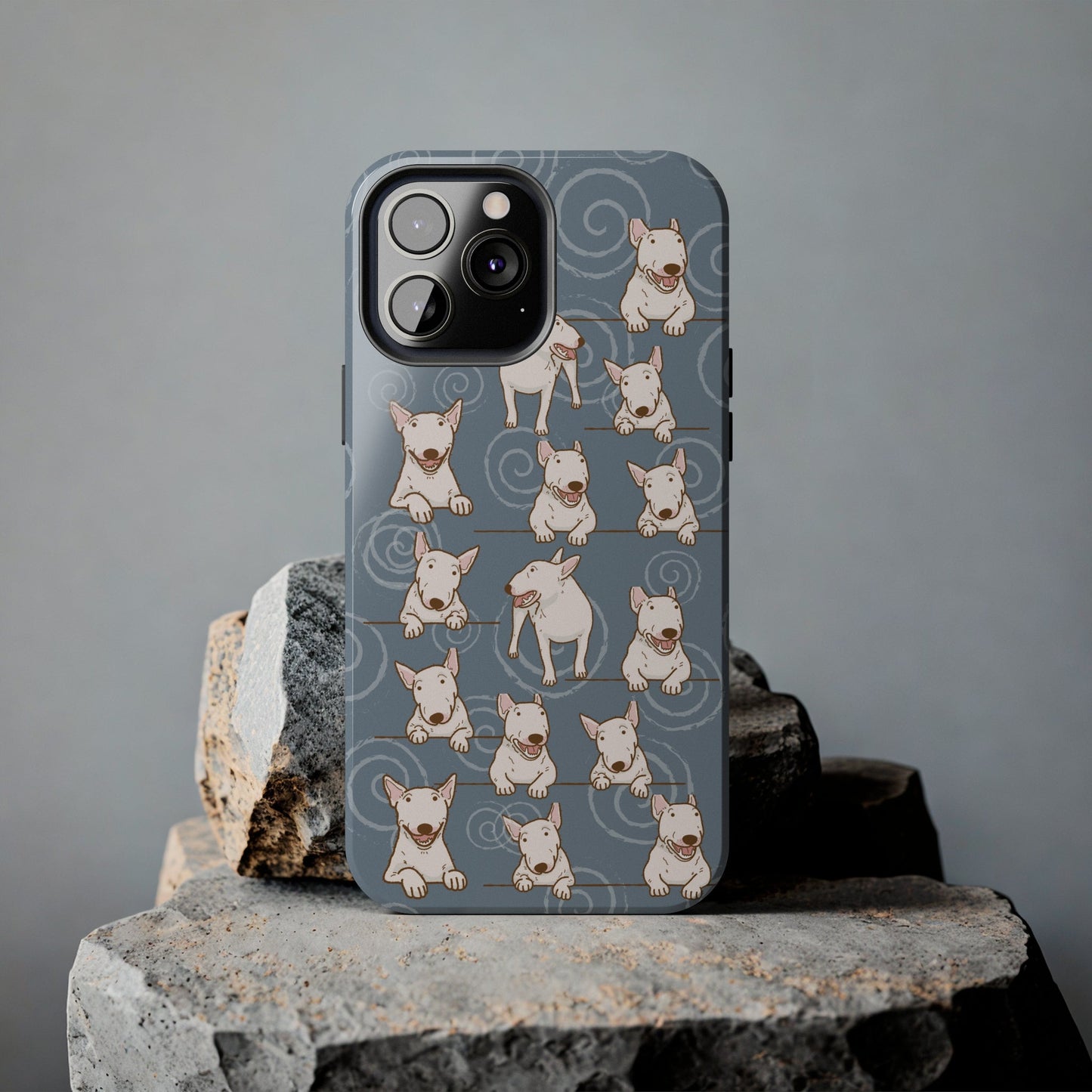 Bull Terrier iPhone Case Atlas Wanderlust
