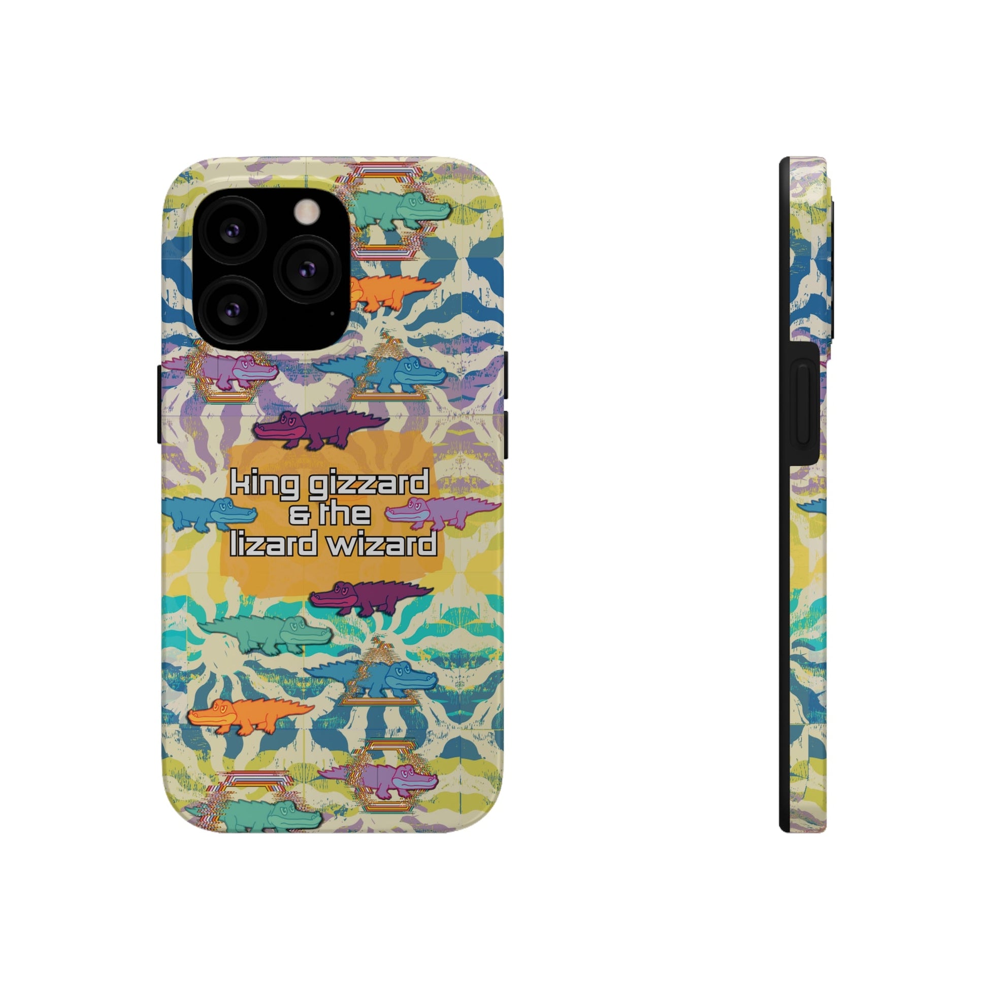 King Gizzard & the Lizard Wizard iPhone Case Atlas Wanderlust