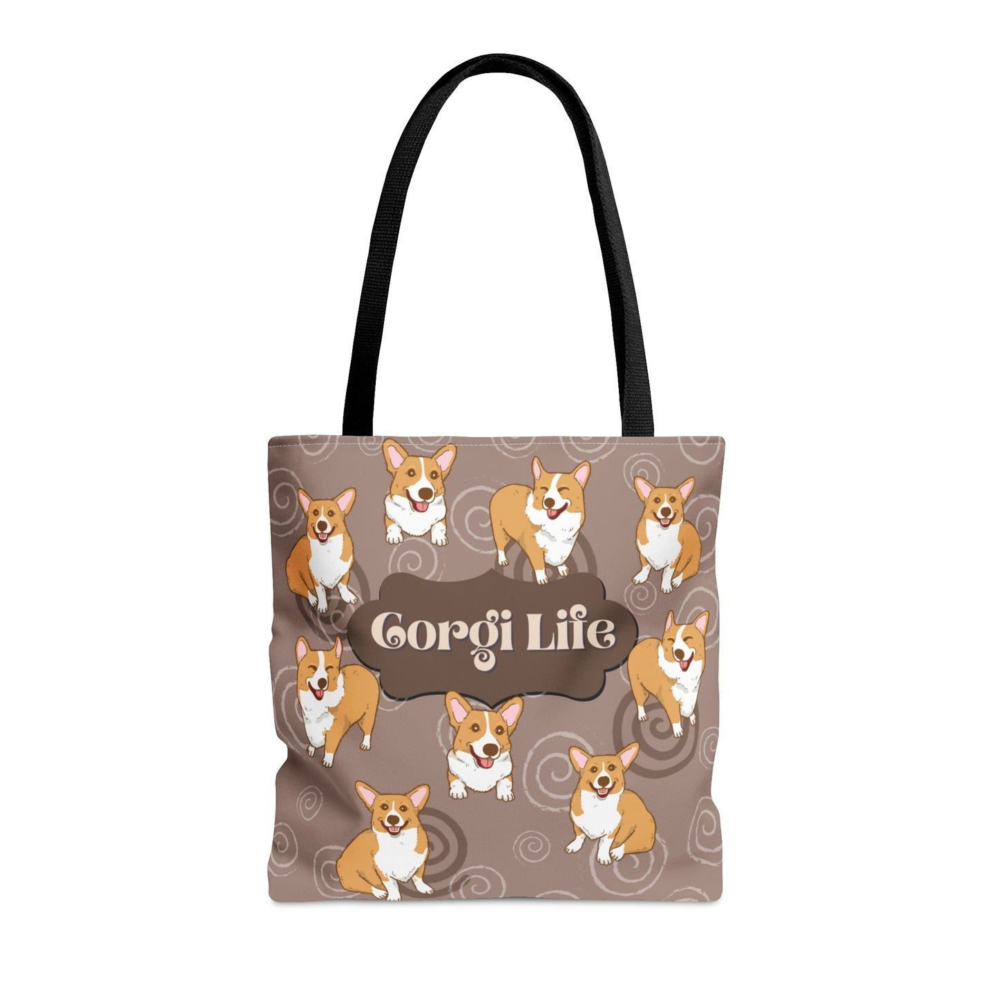 Corgi Tote Atlas Wanderlust