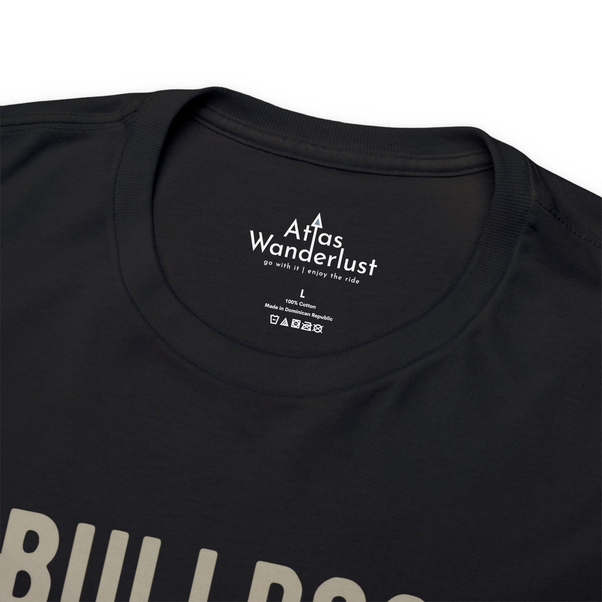 French BulldogT-Shirt, Old-World Map Tee Atlas Wanderlust