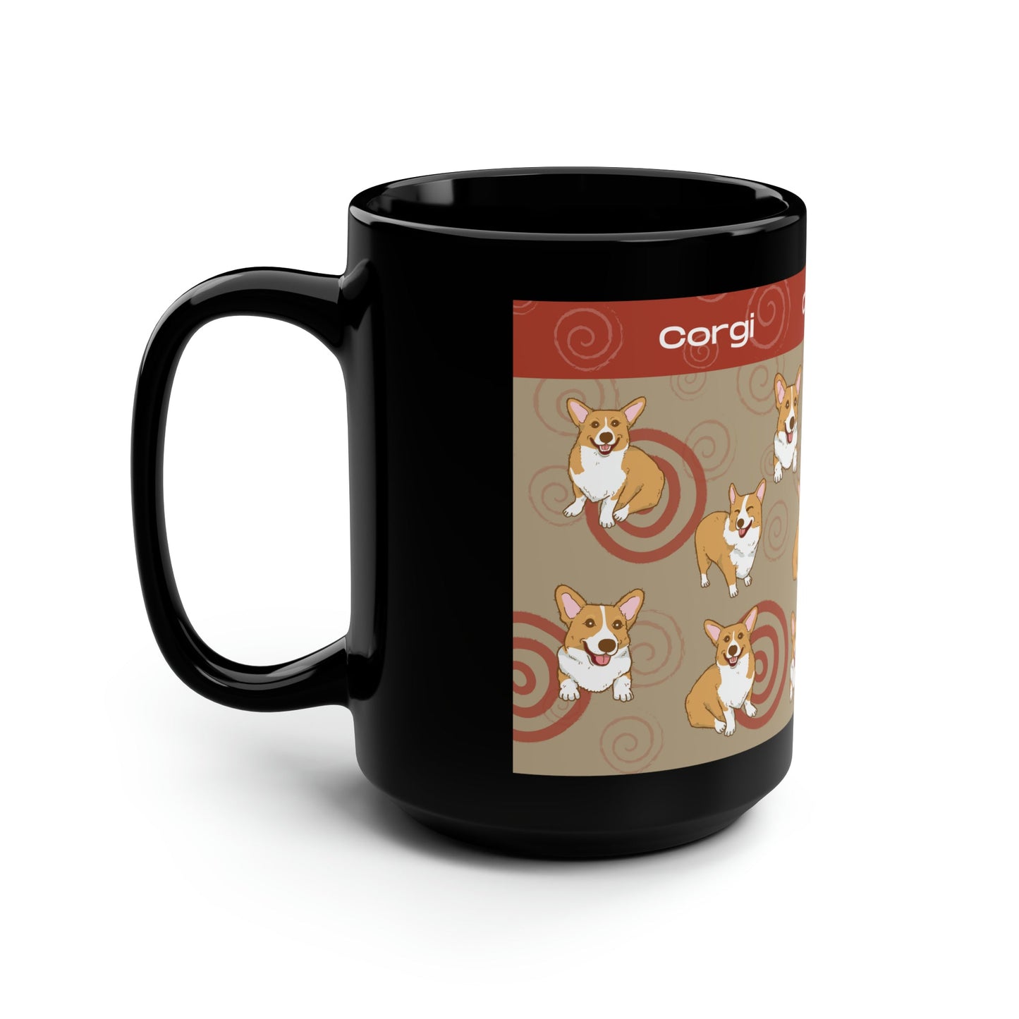 Corgi Mug Atlas Wanderlust