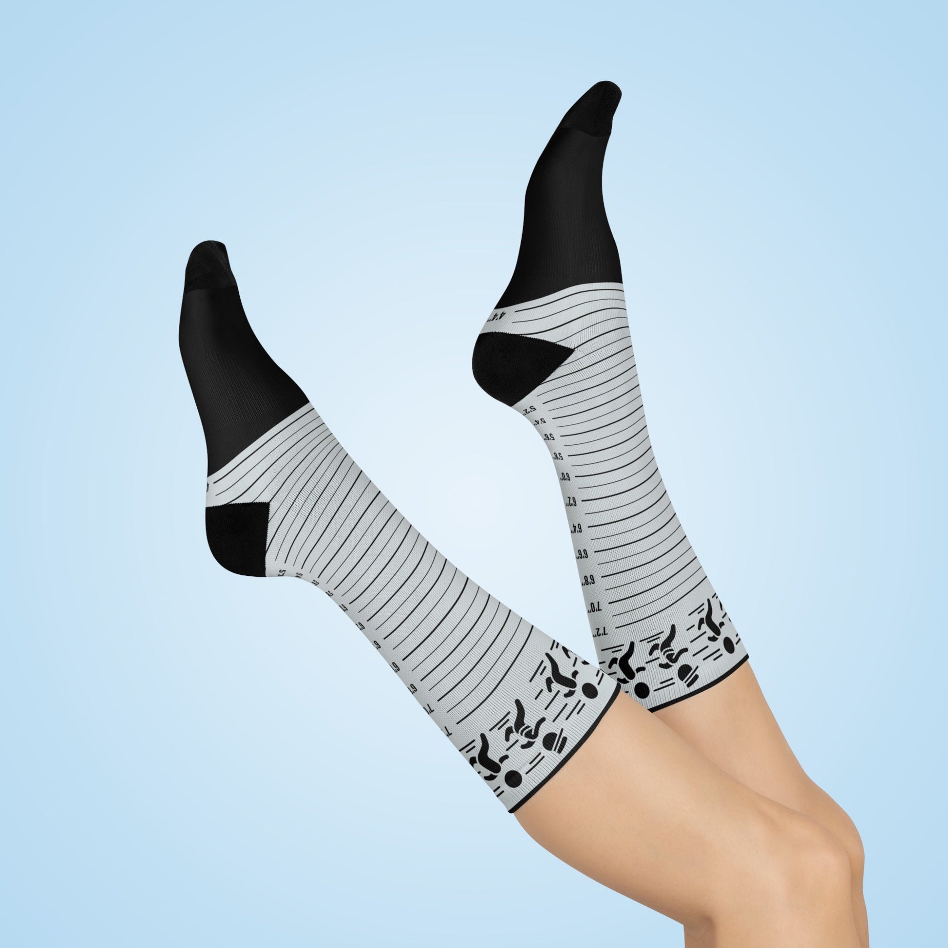Jailbird Socks! Unisex One Size Stretchy Atlas Wanderlust