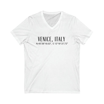 Venice, Italy Coordinates V-Tee Atlas Wanderlust