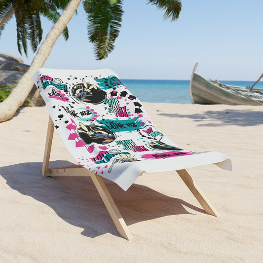 Blink 182 Beach Towel Atlas Wanderlust
