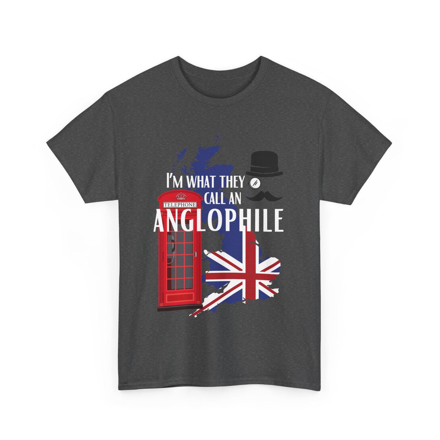 Anglophile unisex short sleeve shirt featuring London England inspired classic fit design