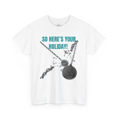 Blink 182 T-Shirt So Here’s Your Holiday T-Shirt, Song Tee Atlas Wanderlust