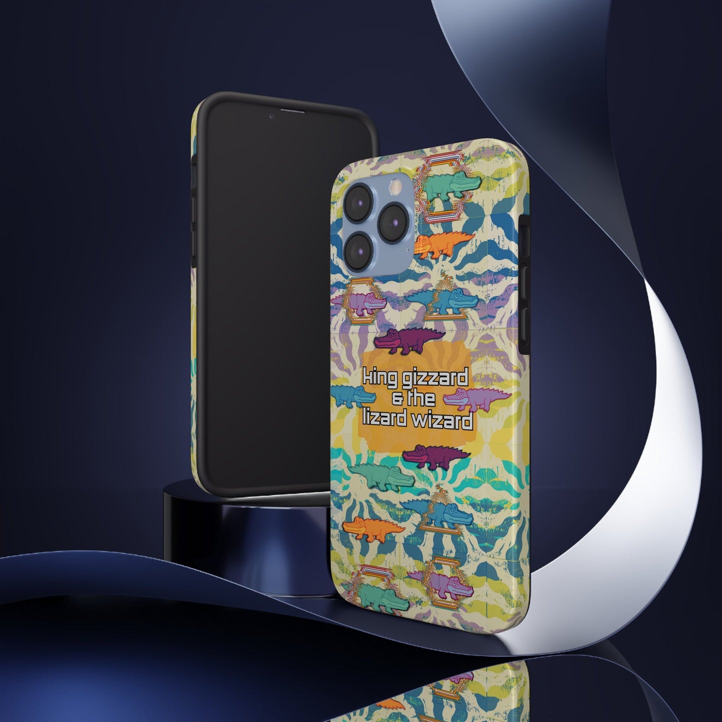 King Gizzard & the Lizard Wizard iPhone Case Atlas Wanderlust