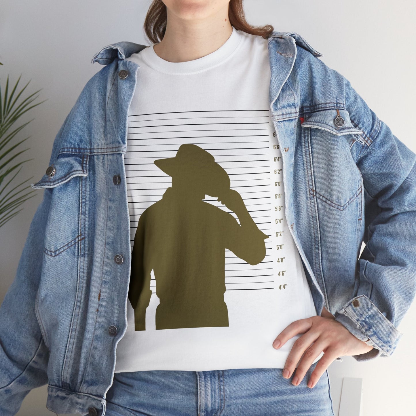 Cowboy Mugshot T-Shirt, Funny Rancher Tee Atlas Wanderlust
