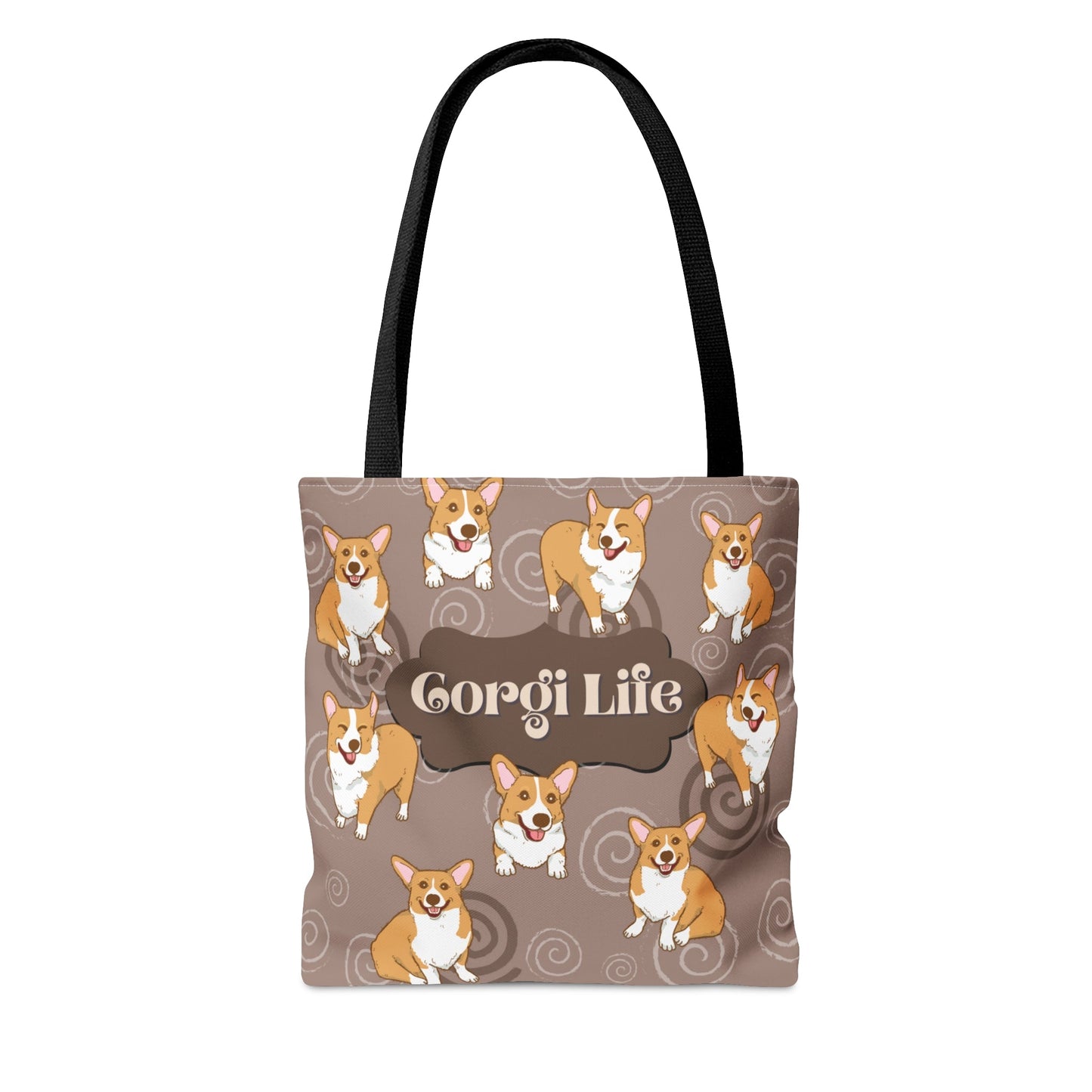 Corgi Tote Atlas Wanderlust