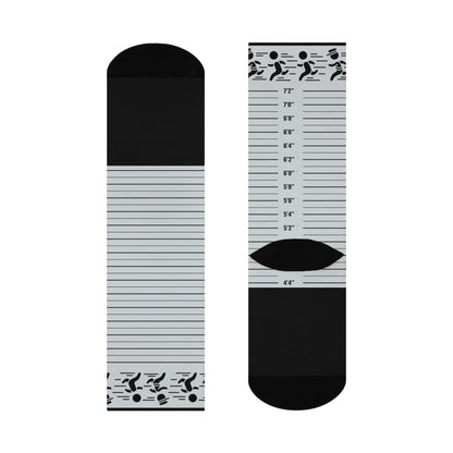 Jailbird Socks! Unisex One Size Stretchy Atlas Wanderlust