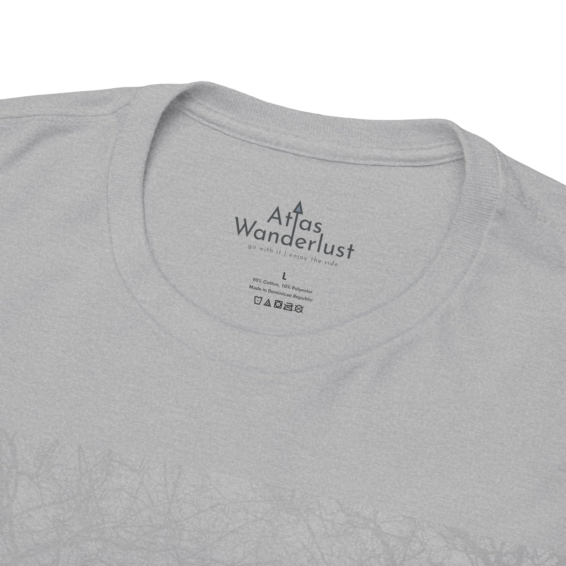 Cemetery T-Shirt, I Brake for Cemeteries Tee Atlas Wanderlust