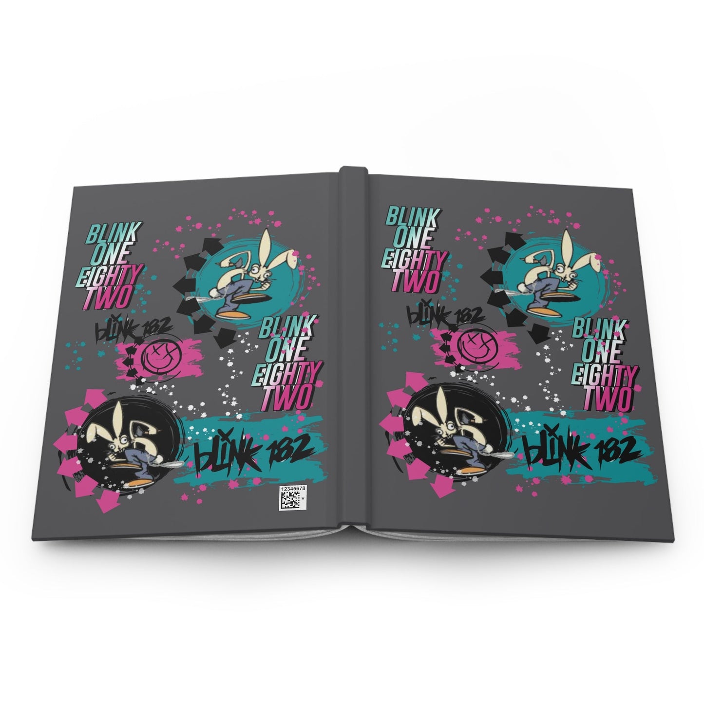 Blink 182 Notebook, All the Small Things Atlas Wanderlust