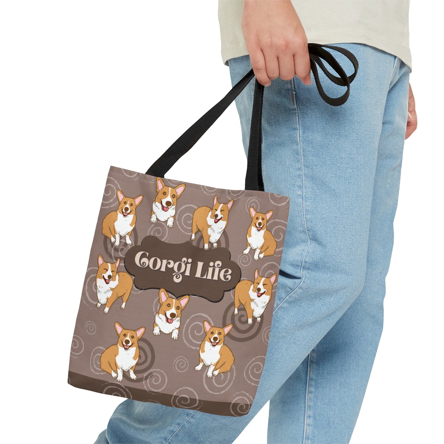 Corgi Tote Atlas Wanderlust