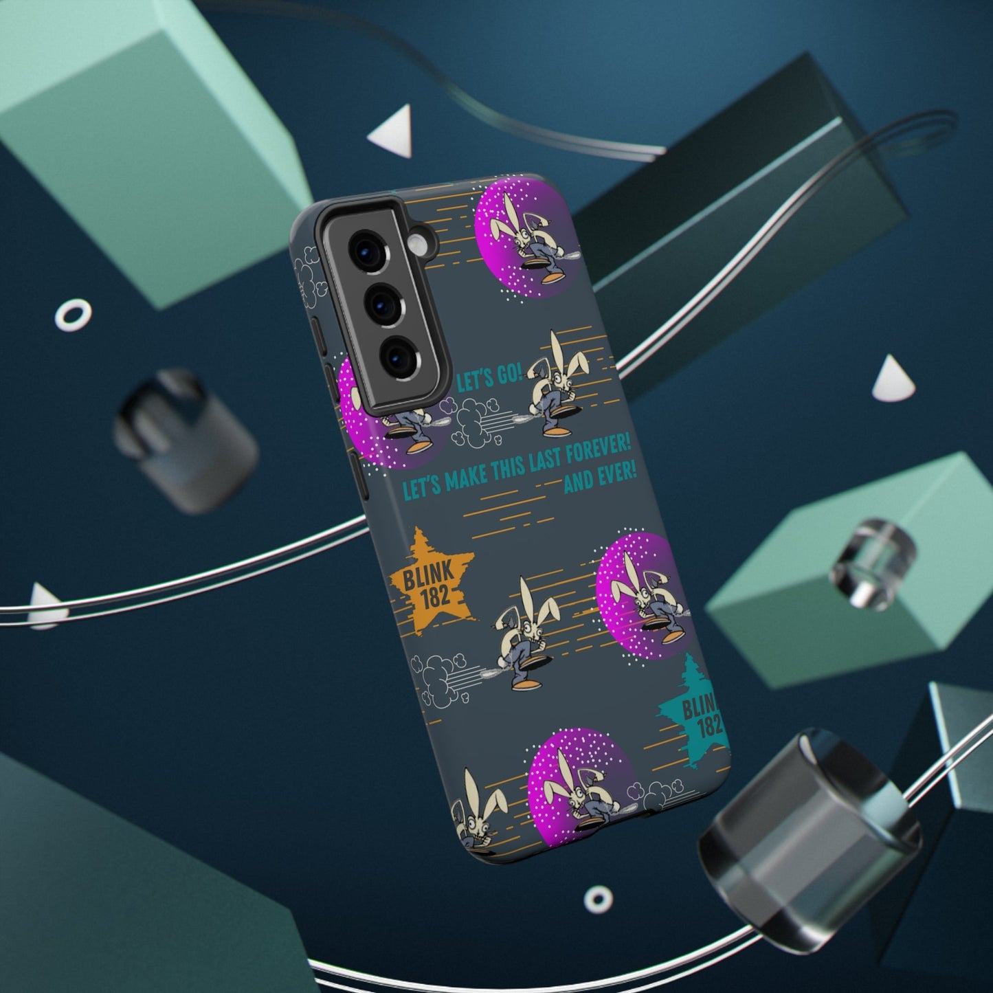 Blink 182 phone case- Samsung iPhone Atlas Wanderlust