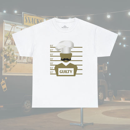 Chef Mugshot T-Shirt, Killer Cook Tee Atlas Wanderlust