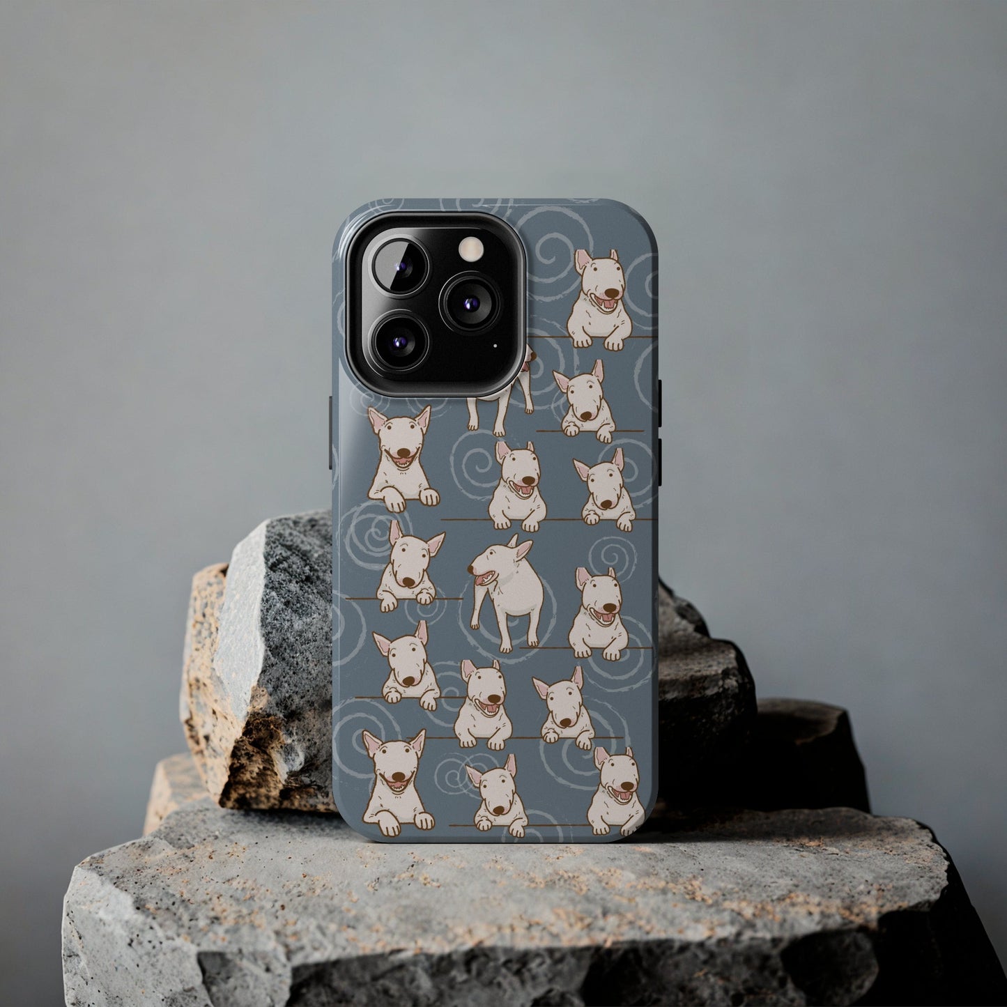 Bull Terrier iPhone Case Atlas Wanderlust