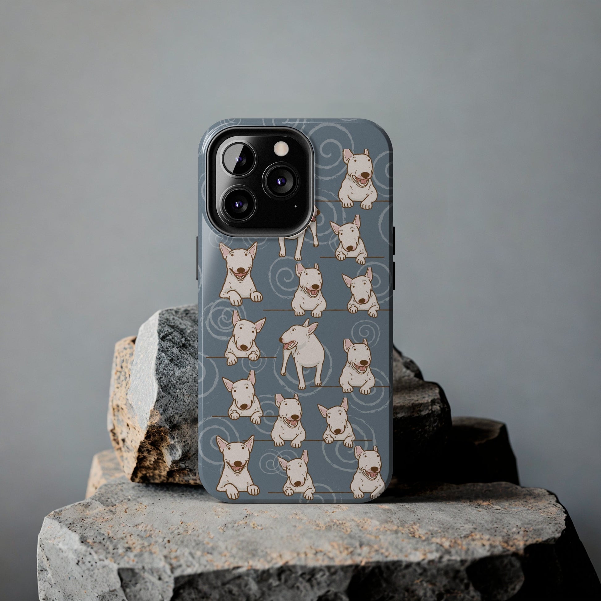 Bull Terrier iPhone Case Atlas Wanderlust