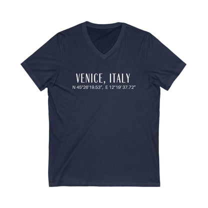 Venice, Italy Coordinates V-Tee Atlas Wanderlust