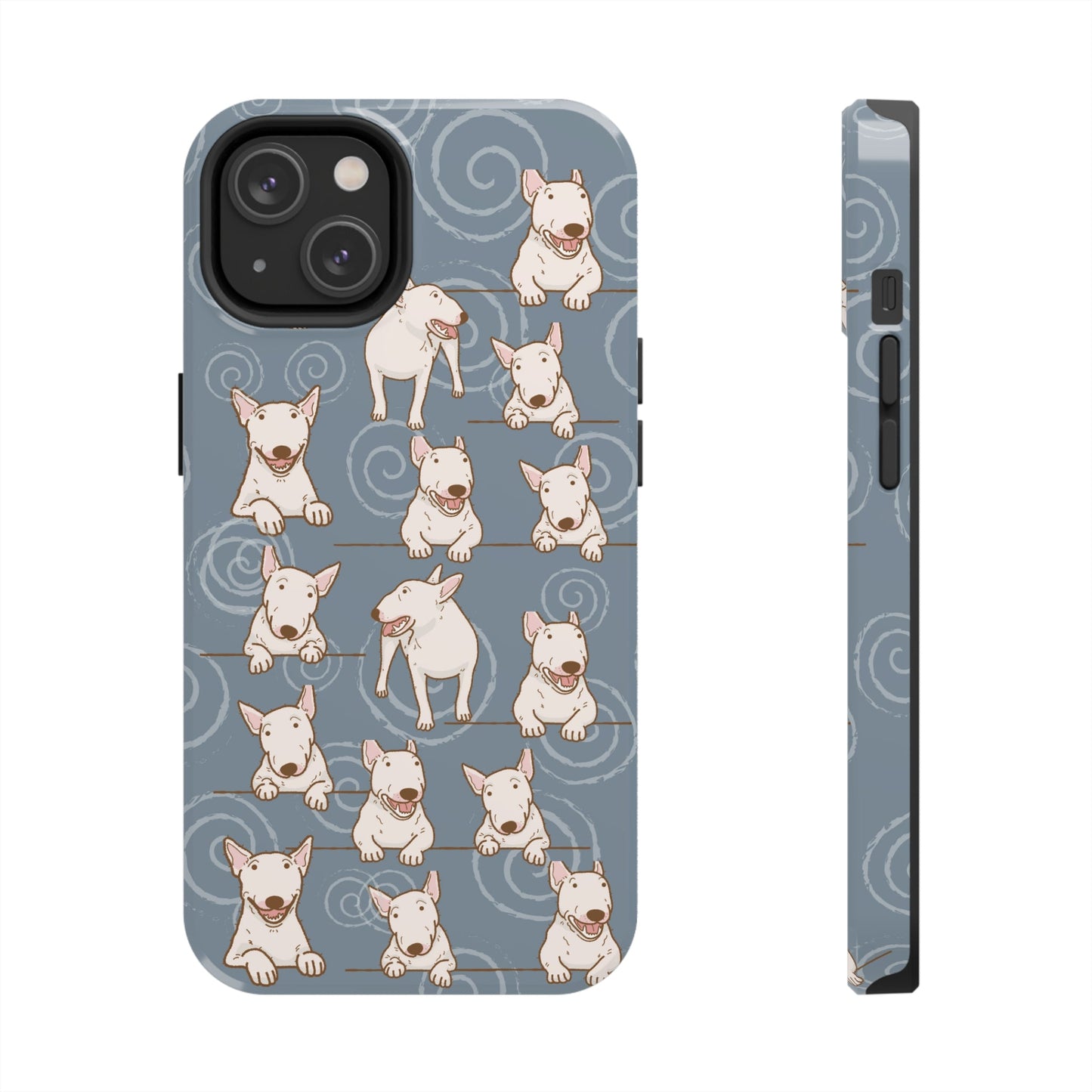 Bull Terrier iPhone Case Atlas Wanderlust