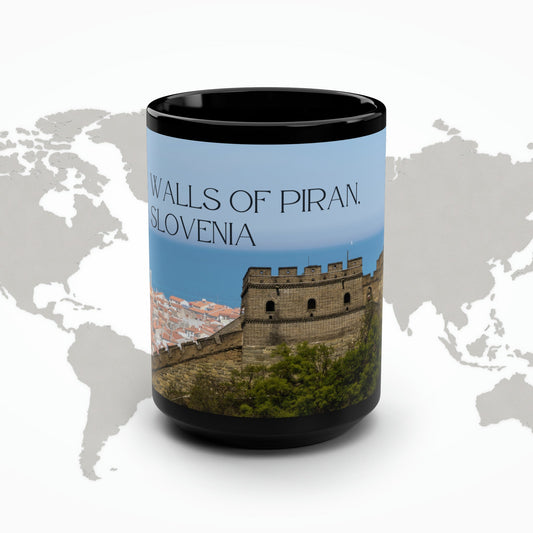 Piran, Slovenia Mug Atlas Wanderlust