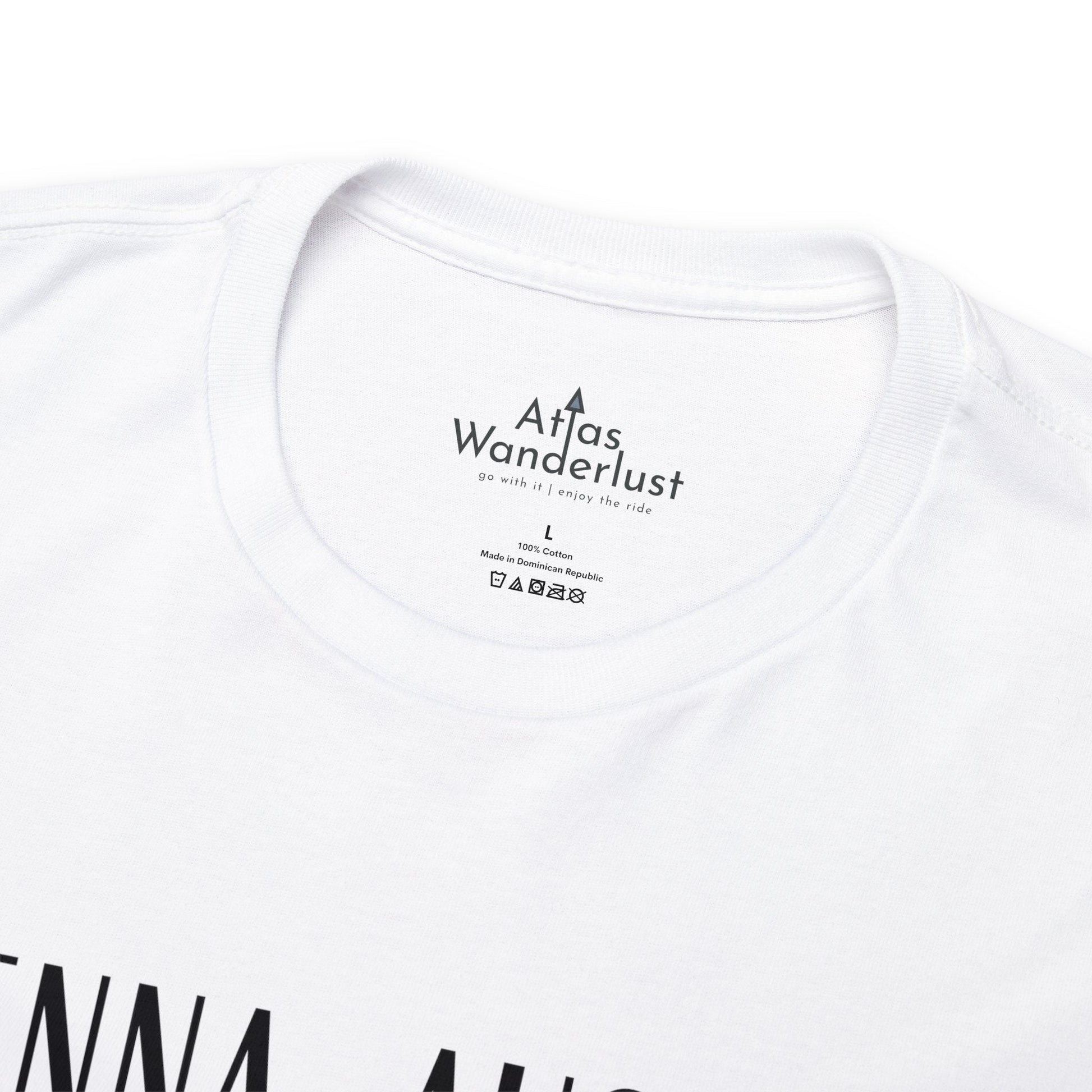 Vienna, Austria Coordinates T-Shirt, Modern Travel Tee Atlas Wanderlust