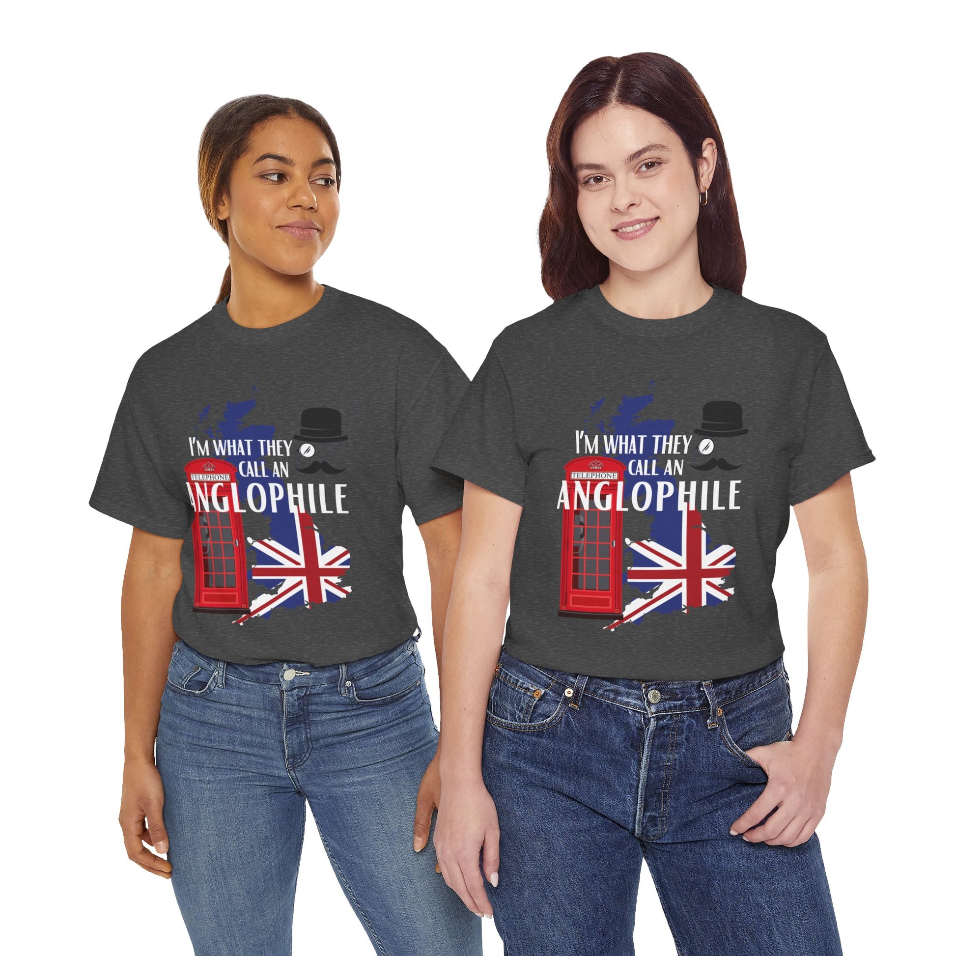 Anglophile unisex short sleeve shirt featuring London England inspired classic fit design