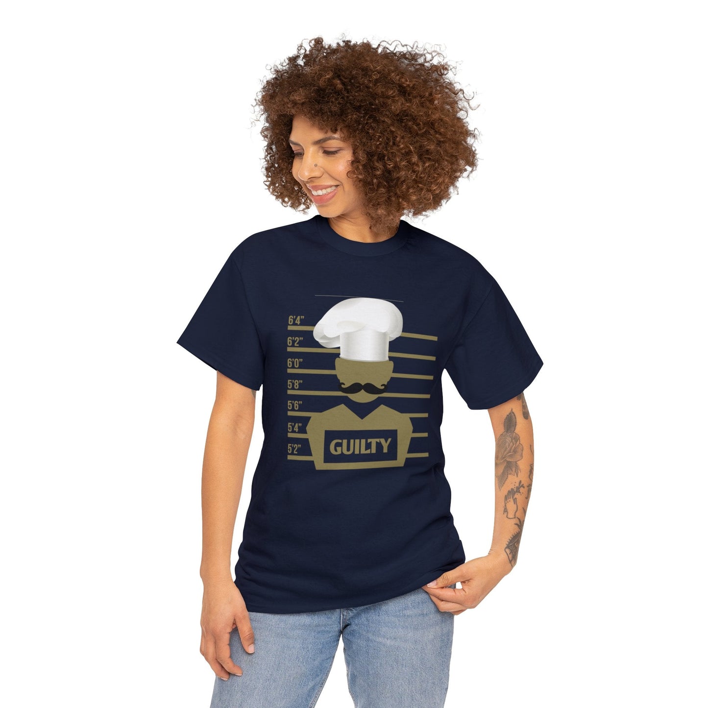 Chef Mugshot T-Shirt, Killer Cook Tee Atlas Wanderlust