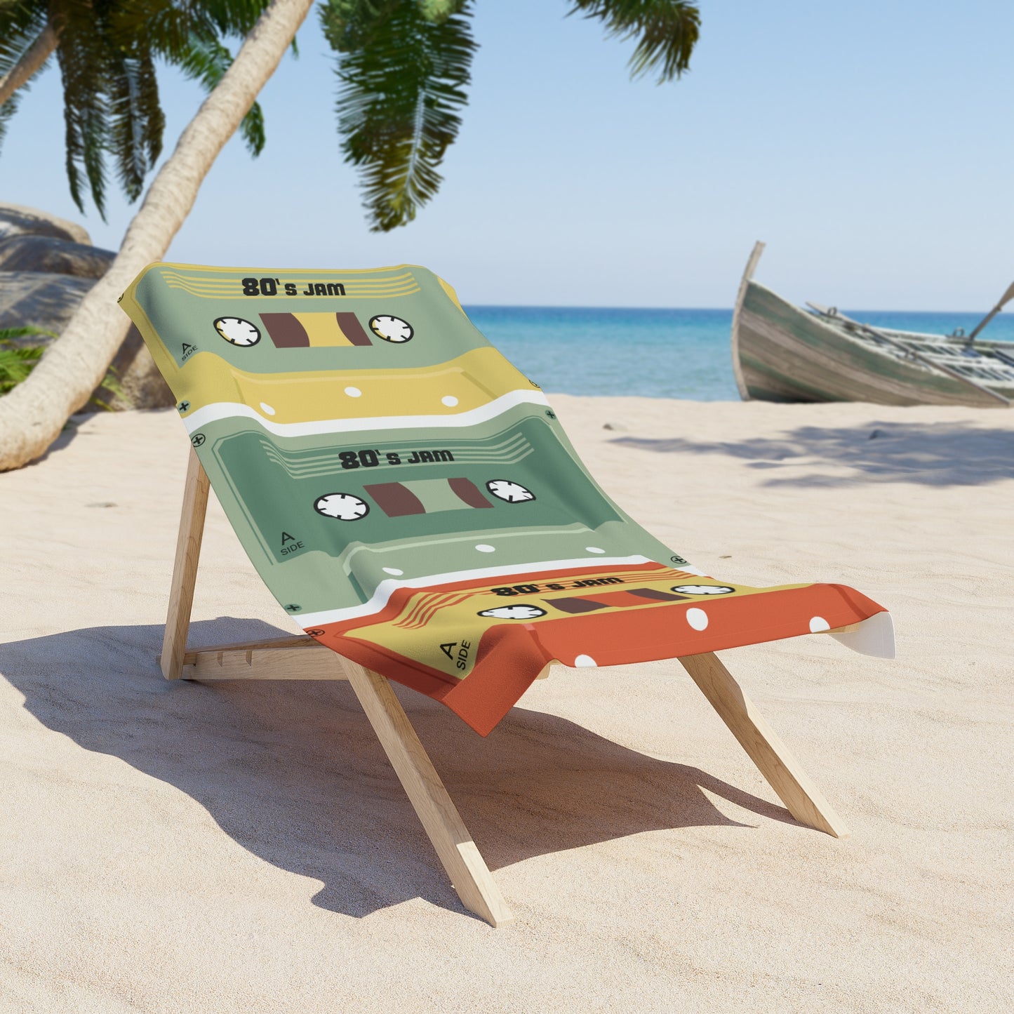 Retro Beach Towel