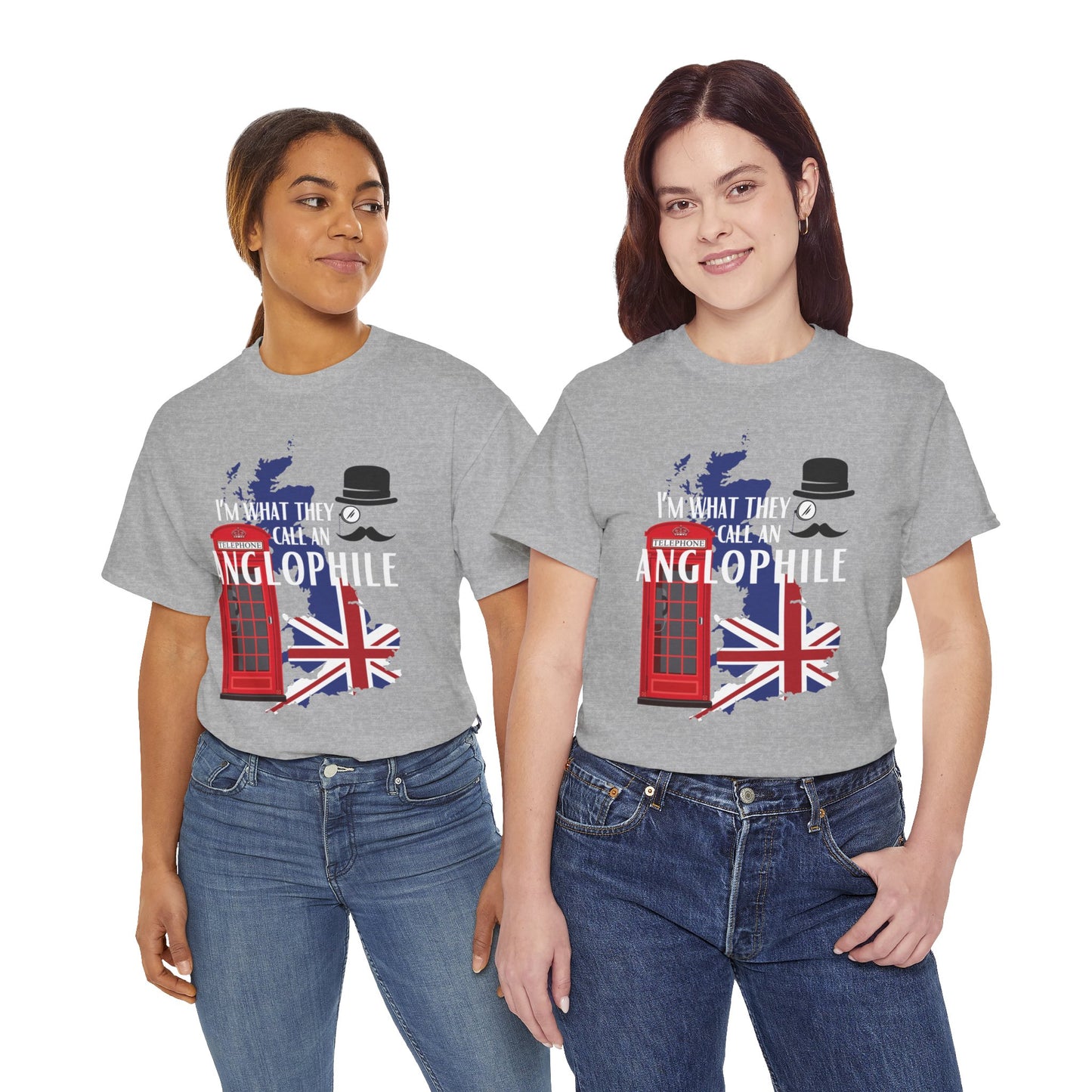 Anglophile unisex short sleeve shirt featuring London England inspired classic fit design