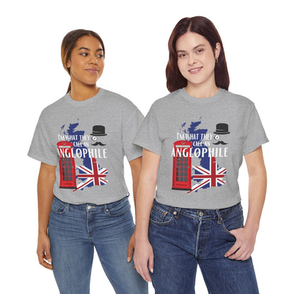 Anglophile unisex short sleeve shirt featuring London England inspired classic fit design