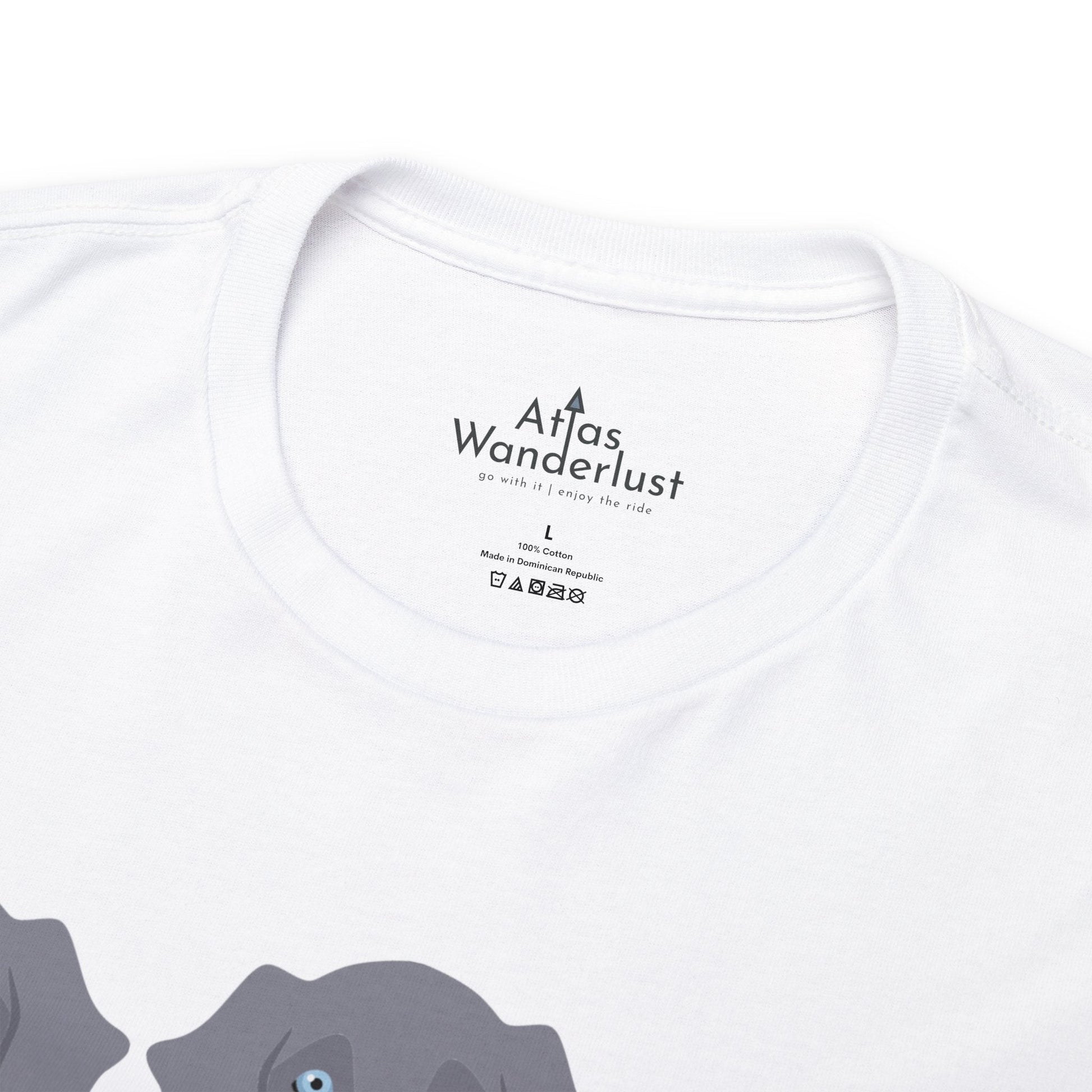 Weimaraner T-Shirt, Well-Suited Weim Tee Atlas Wanderlust