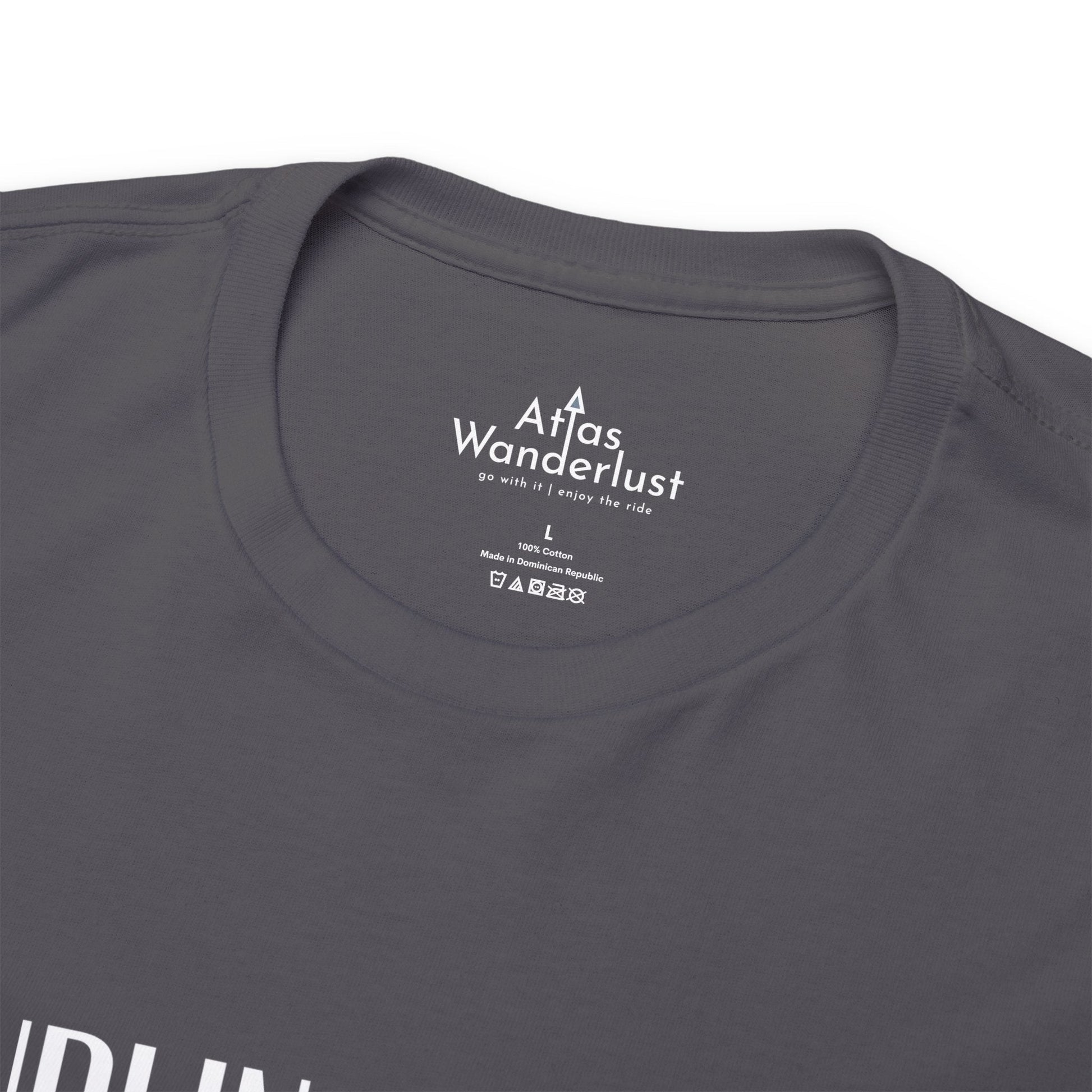 Dublin Ireland Coordinates T-Shirt, Modern Irish Tee Atlas Wanderlust
