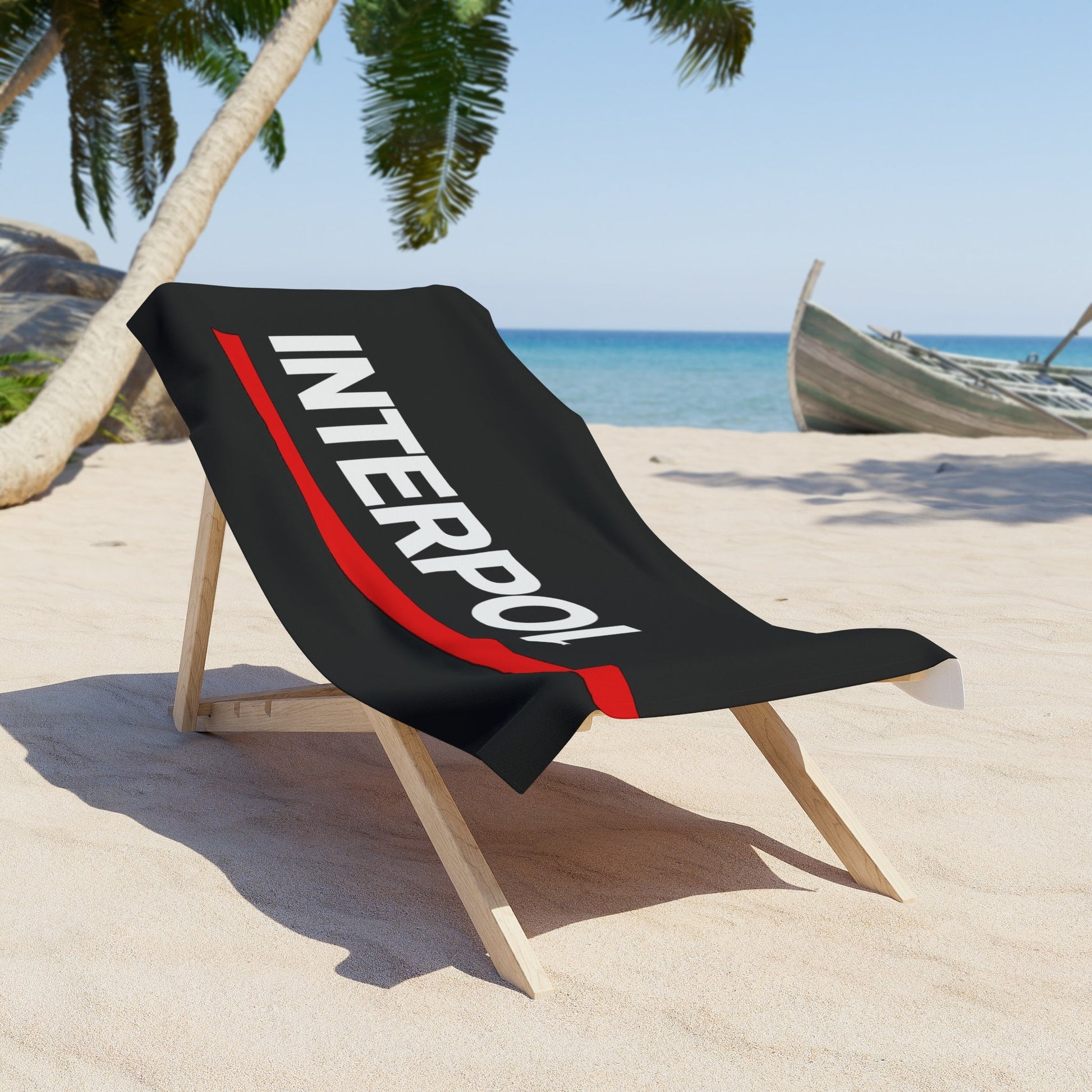 Interpol Beach Towel Atlas Wanderlust