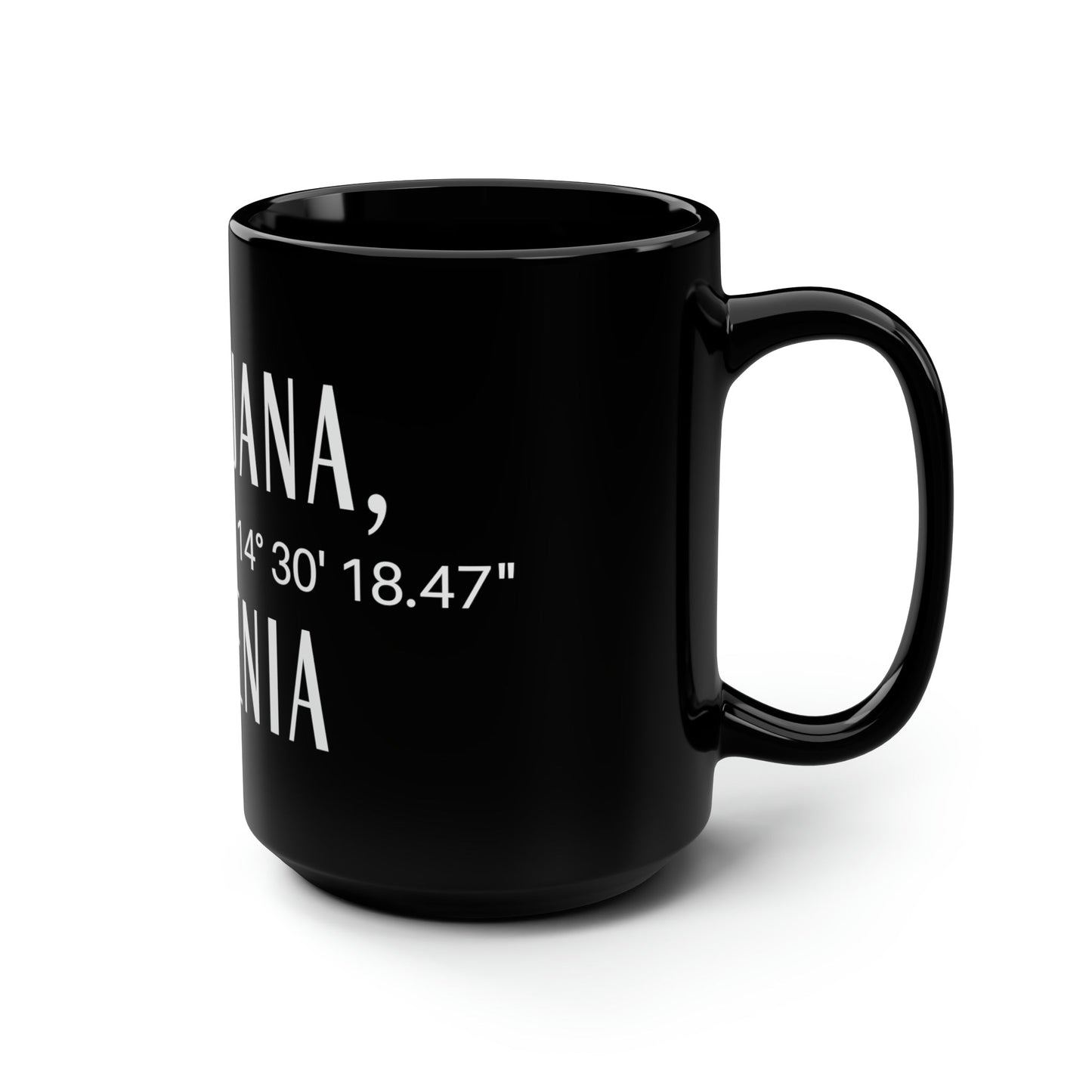 Ljubljana, Slovenia Mug Atlas Wanderlust