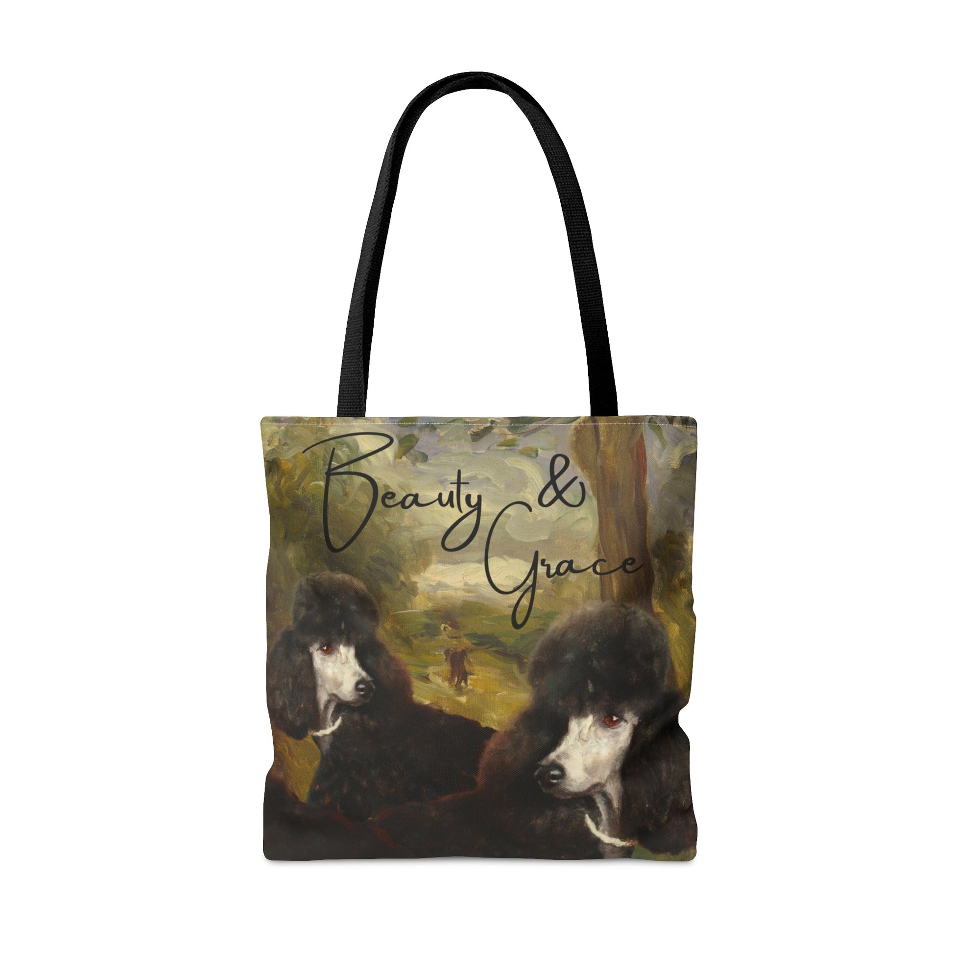 Poodle Tote, Renoir Style Atlas Wanderlust
